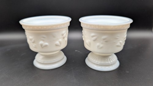 Vintage white milk glass - vintage,