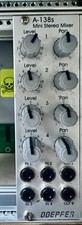 Doepfer A-138s Mini Stereo Mixer Module (silver)