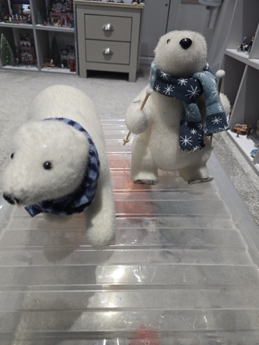 Two christmas polar bear - christmas,