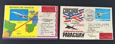 Concorde paraguay first - first, flight