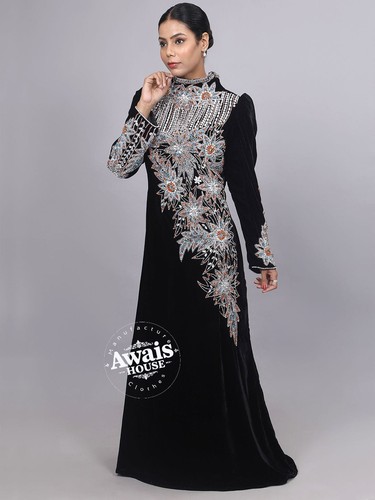 Latest design green abaya - latest,