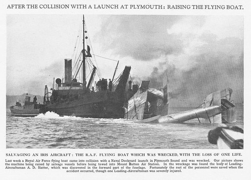 Aviation salvaging raf iris - aviation,