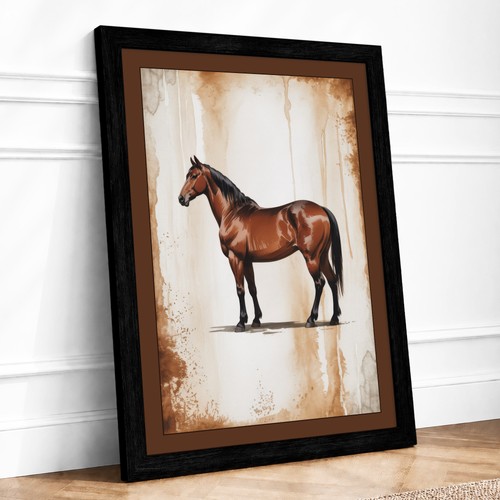 Classical horse study vintage - horse,