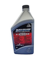 Quicksilver Premium 2-Cycle Outboard Oil - 1Ltr - 2 stroke - 92-858021QB1 Mercur