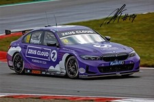 Bobby Thompson - British Touring Cars Driver - In Person Signed 12x8 Photo + COA