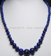 NATURAL 6-14MM DARK BLUE LAPIS