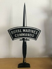 Royal Marines Commando Dagger silhouette, ensignia emblem, Desktop ornament