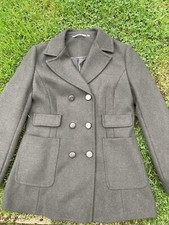 Red Herring Ladies Coat / Jacket - Dark Green - Size 12 - VGC