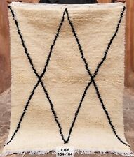 Authentic Berber Rugs, Beni Ourain Wool Rugs, Handwoven Moroccan Rugs, Morocco