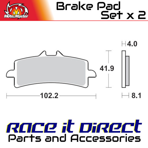 Brake pads for kawasaki ninja - for,