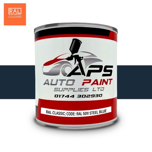 Enamel satin paint ral 5011 - 1l,
