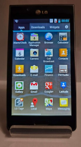 Optimus p700 black - optimus, l7