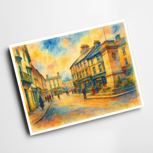 Print victoria square - -,