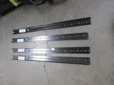 2 pairs of Middle Atlantic 15U 19" rack rails for mounting into a flight case