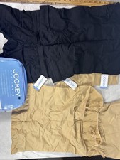 NWT Jockey Shapewear Women’s 5 Pack Wardrobe Kit Beige & Black XL Body Shaping