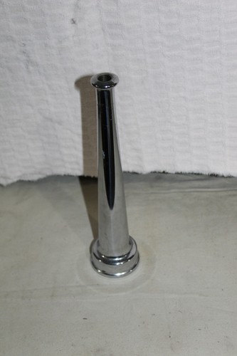 Fire hose nozzle chrome - fire,
