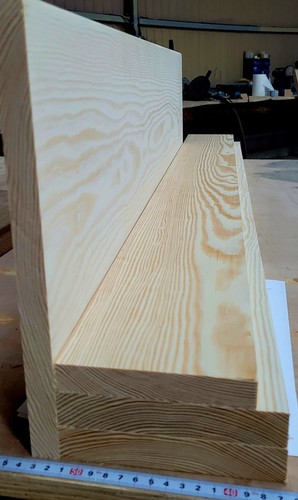 Pine boards planed - pine,
