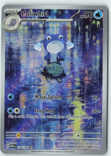 Pokemon poliwhirl 176 - -, 176/165