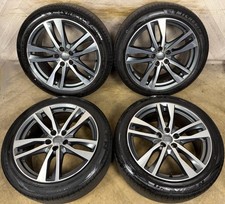 19'' GENUINE AUDI A6 C8 S LINE 5 DOUBLE SPOKE ALLOY WHEELS TYRES 4K0601025H