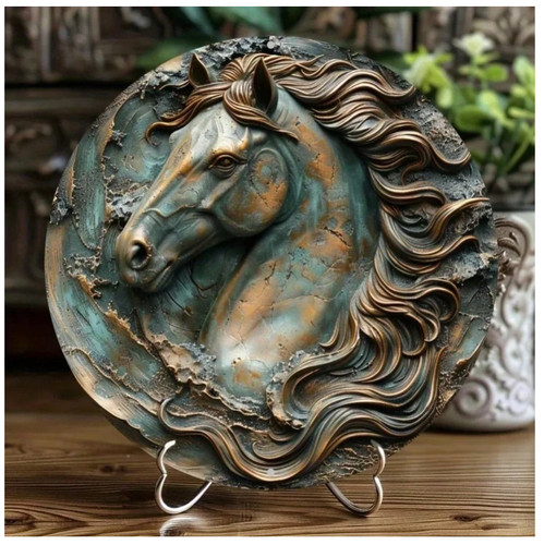 Flat creative horse - creative,