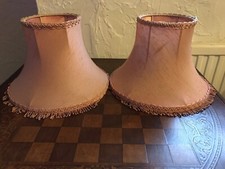 Pair Of  Matching Silk  Pink