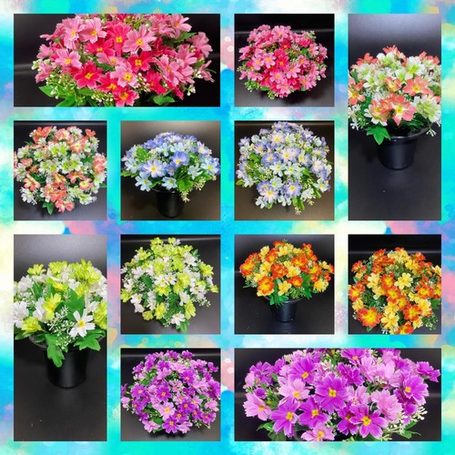 Memorial grave cemetery pots - grave,