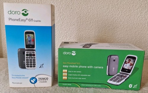 Doro phone easy 611 - easy, graphite