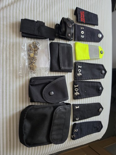 Police pouches and - police,