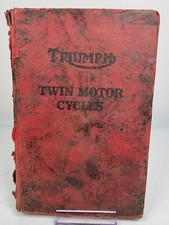Triumph Twin Motor Cycles 1957