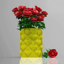 Hearts Vase | 3D Printed