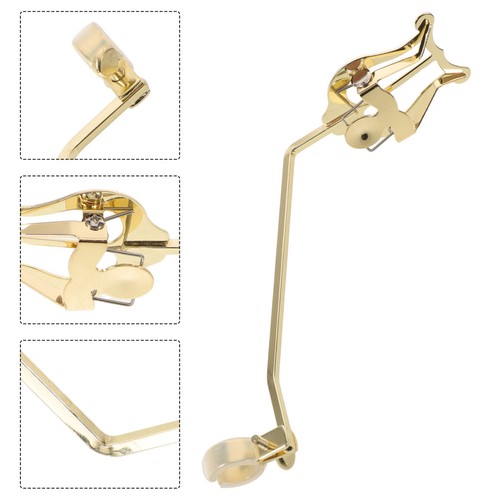 French horn marching clamp - , clamp-on