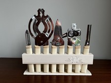 Vintage Brabantia Kitchen Utensils & Holder • 1970’s • Complete • 