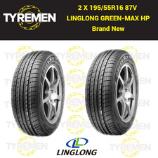 2 X New 195/55R16 87V XL