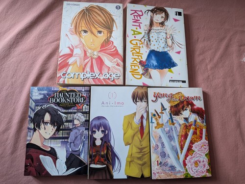 Anime manga bundle english - manga, 5