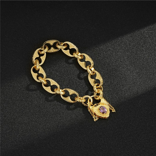 Women 9ct gold vintage padlock - 9ct,