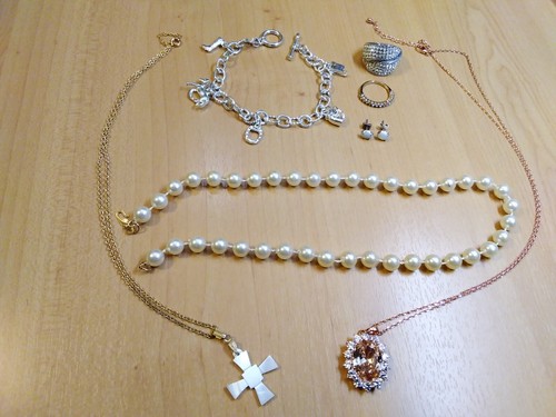 Joblot silver gold coloured - /,