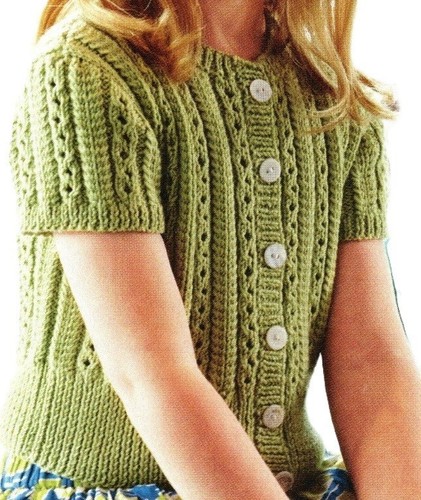 Child cable cardigan - child's,