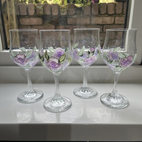Vintage hand painted lilac - vintage,