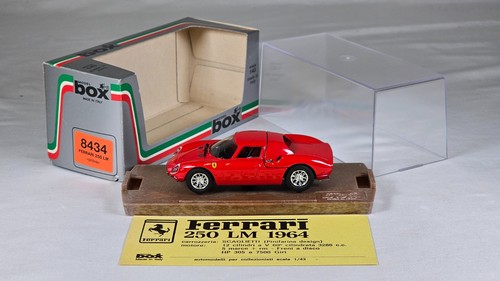 Model box ferrari 250 lm - ferrari,