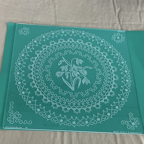 Claritystamp floral lace - claritystamp, doily