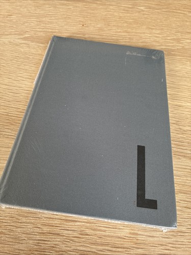 Notebook design letter - design,