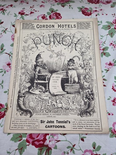 Antique punch magazine - punch, no