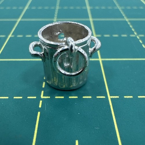 Vintage sterling silver bin - silver,