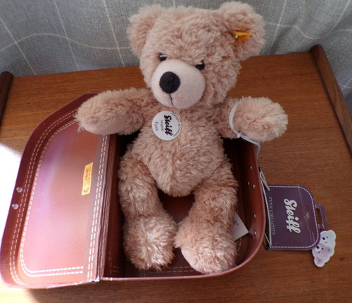 Steiff fynn teddy bear - fynn, in