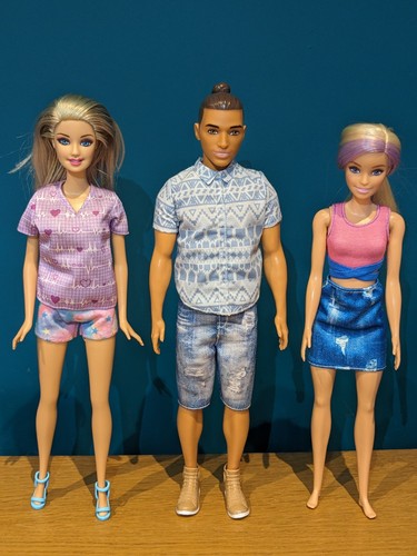 African american barbie ken - american,