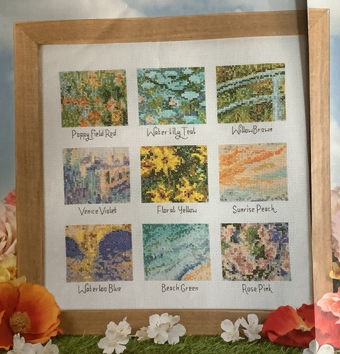 Cross stitch chart mini - cross,