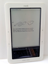 Nook Ereader Barnes & Noble BNRZ100 FAULTY