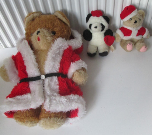 Vintage christmas bears 2 - 3, x
