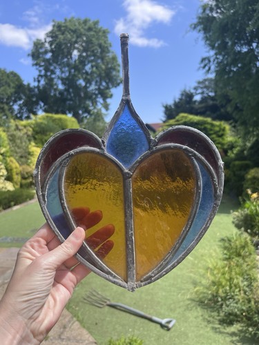 Small reclaimed old glass - small,