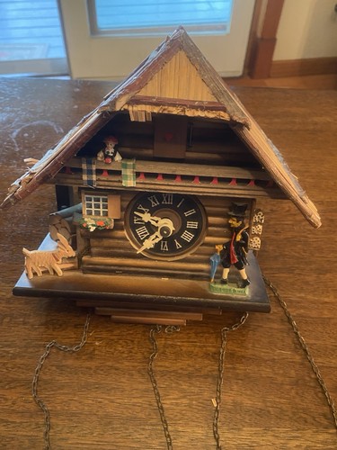 Vintage german chalet cuckoo - vintage,